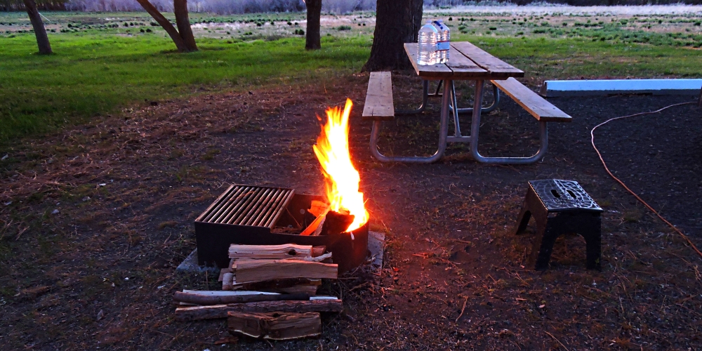 The NinesThe Goose Lake Campground