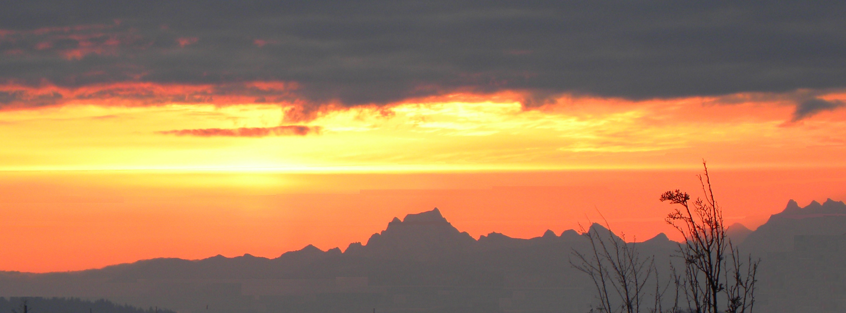 Morning SunglowOak Harbor, Washington
