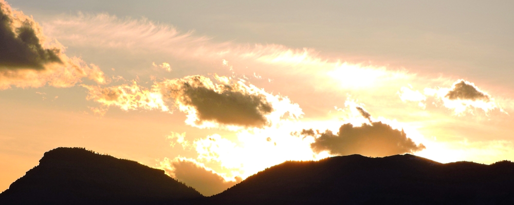 The May Sunglow in Utah