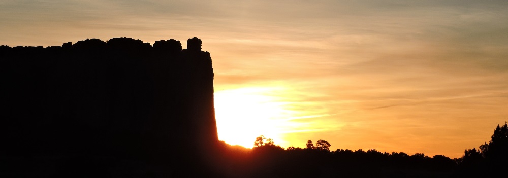 The May Sunglow in New Mexico