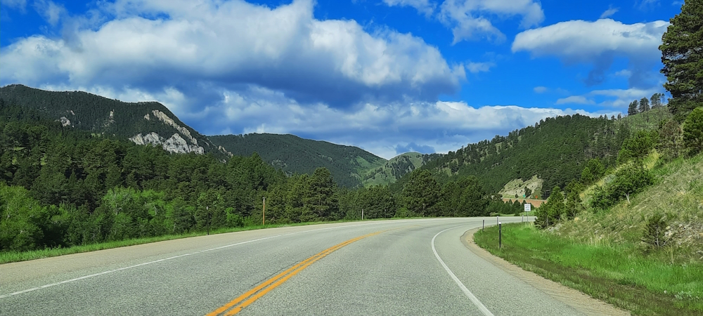 The Cloud Peak Skyway,Wyoming