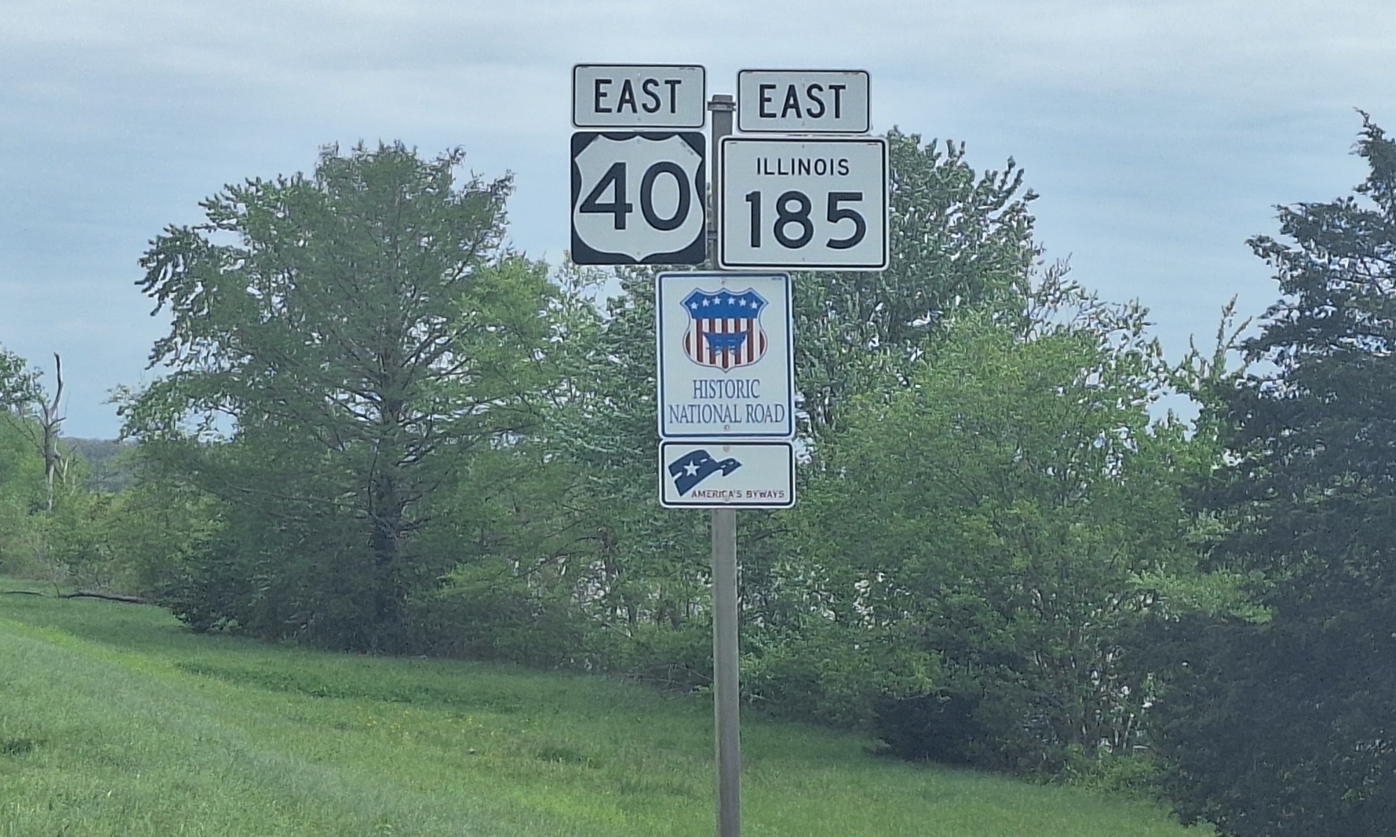 The Roadpath JourneysThe National Road: State Road Sign