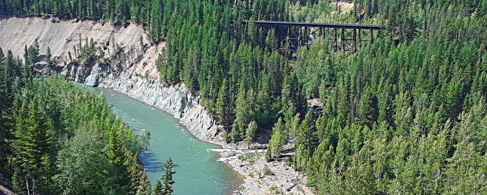 The Northern Tier Routein Montana