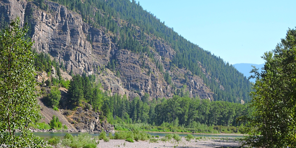 The Northern Tier Routein Montana