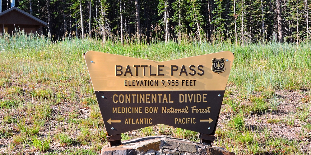 The Continental Divide Trailin Wyoming